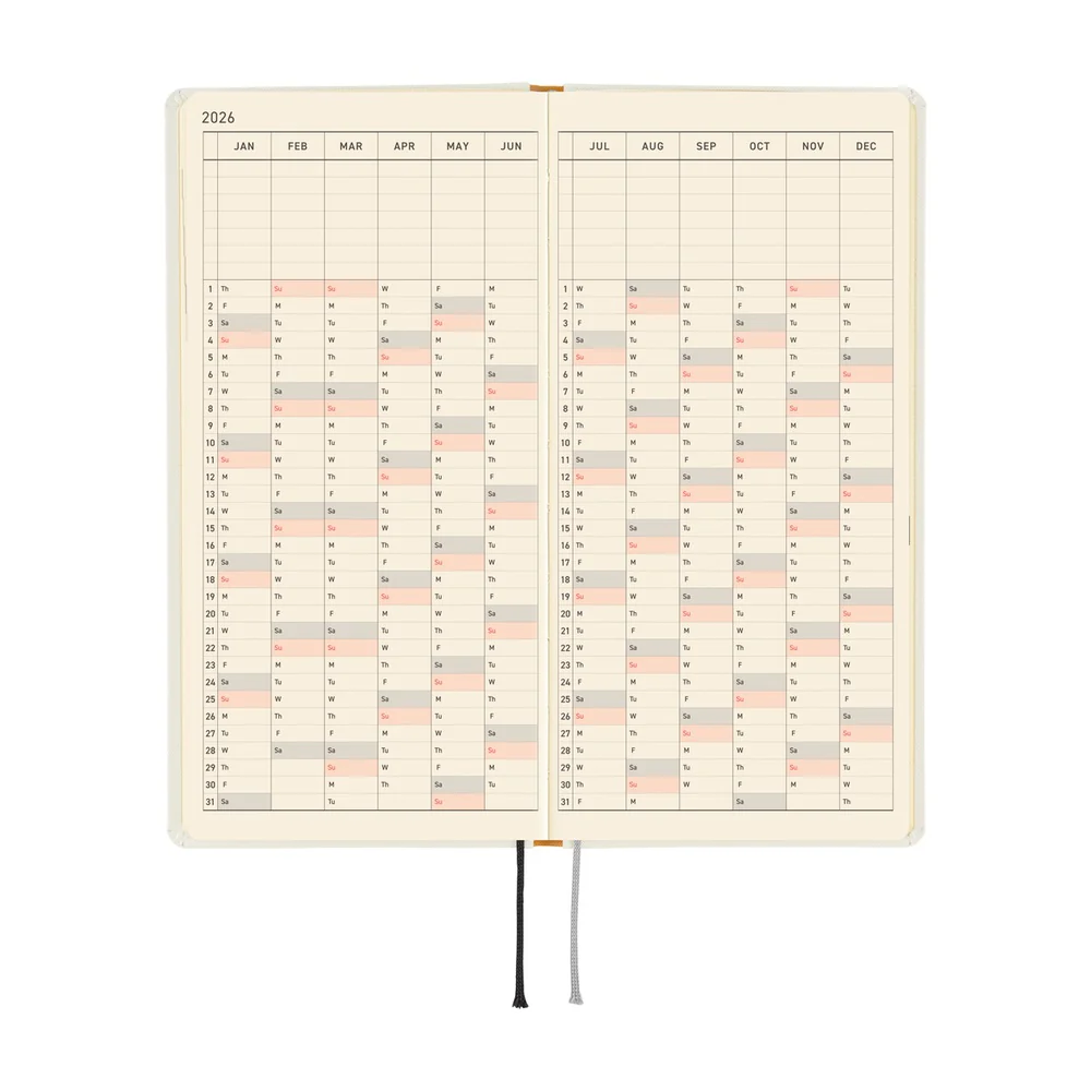 Hobonichi 2026 Yuichi Inoue Amenimo Makezu Journal - English Tall & Slim January Start - Image 6