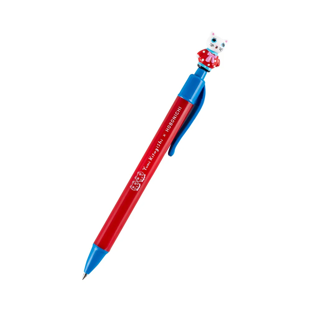Hobonichi 2026 Yumi Kitagishi Ballpoint Pen – White Cat
