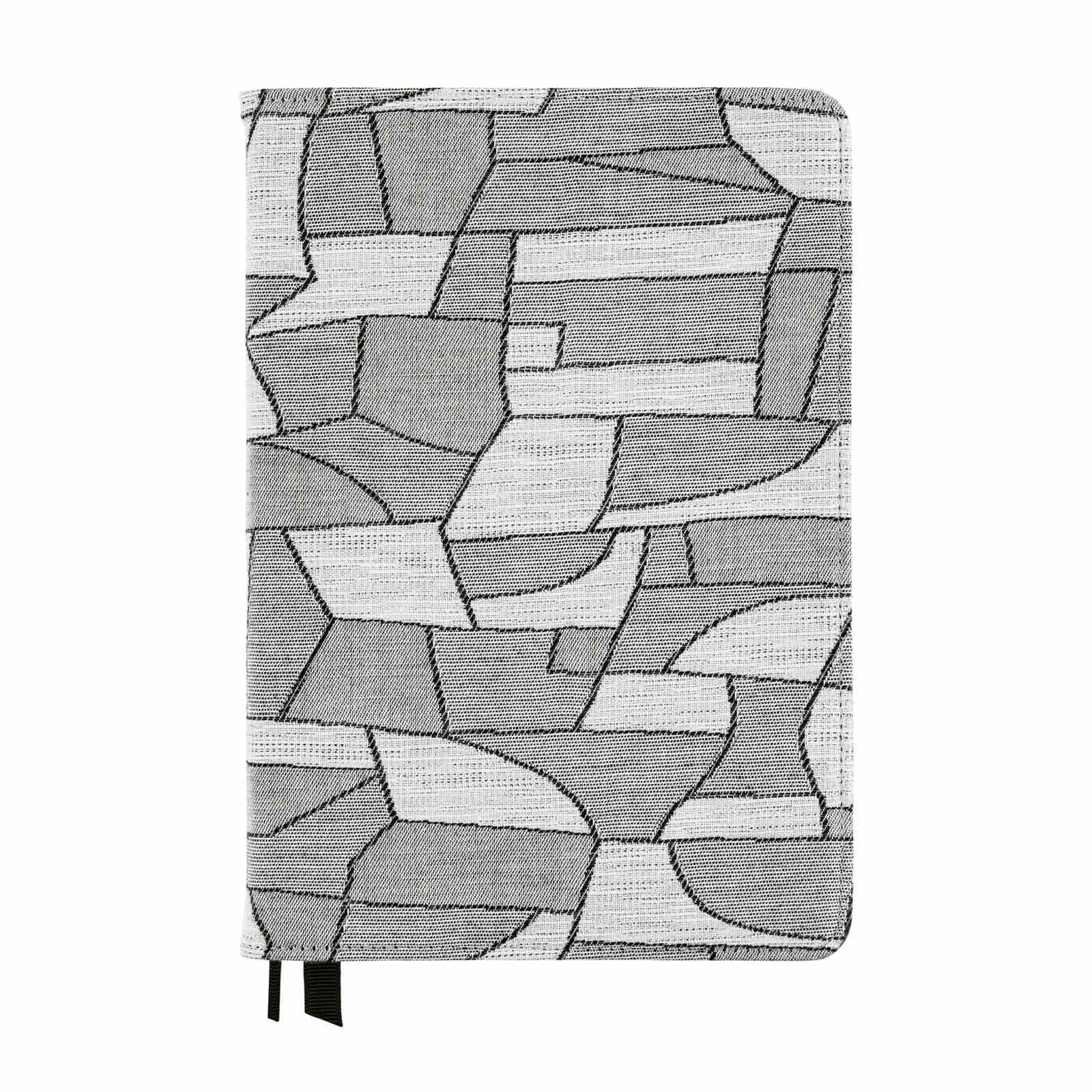 Hobonichi Cousin A5 Cover 2025 - Yuge Fabric Farm: Kagome Lattice Crest