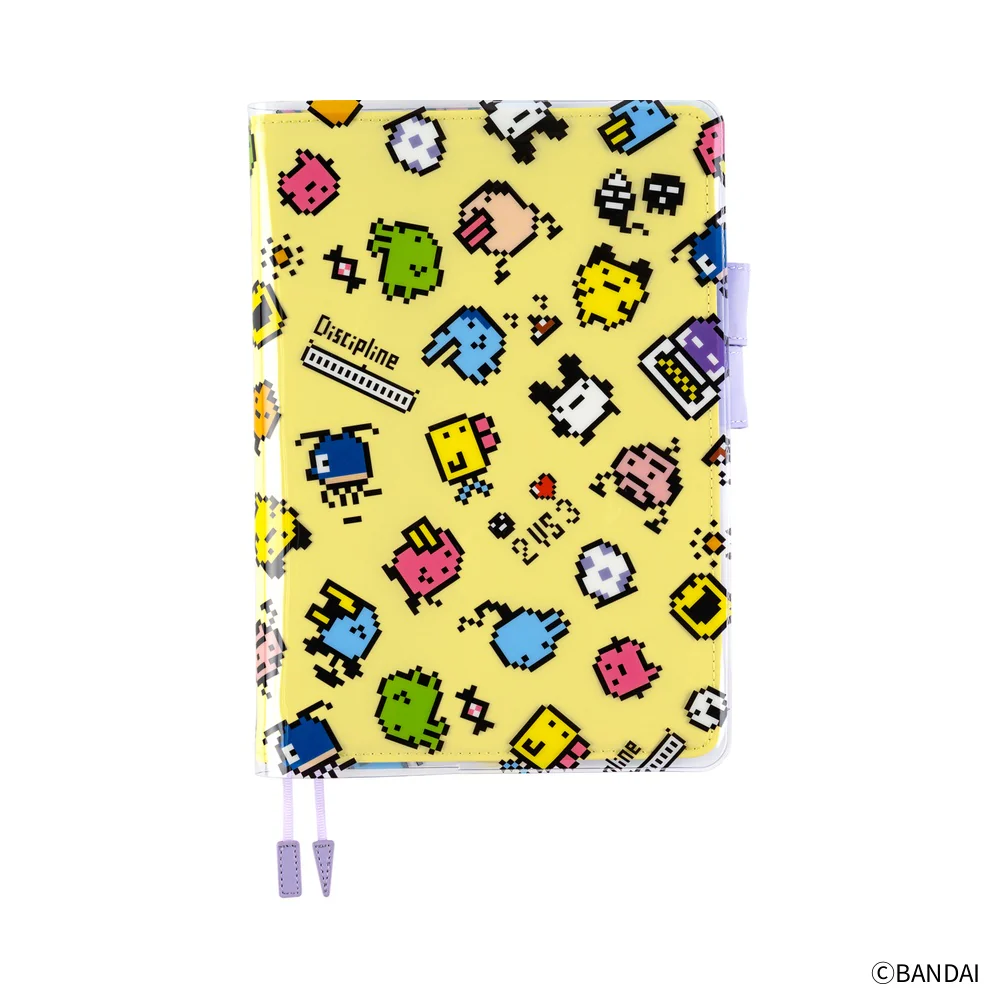 Hobonichi Cover on Cover A5 Tamagotchi: Colorful Tamagotchi