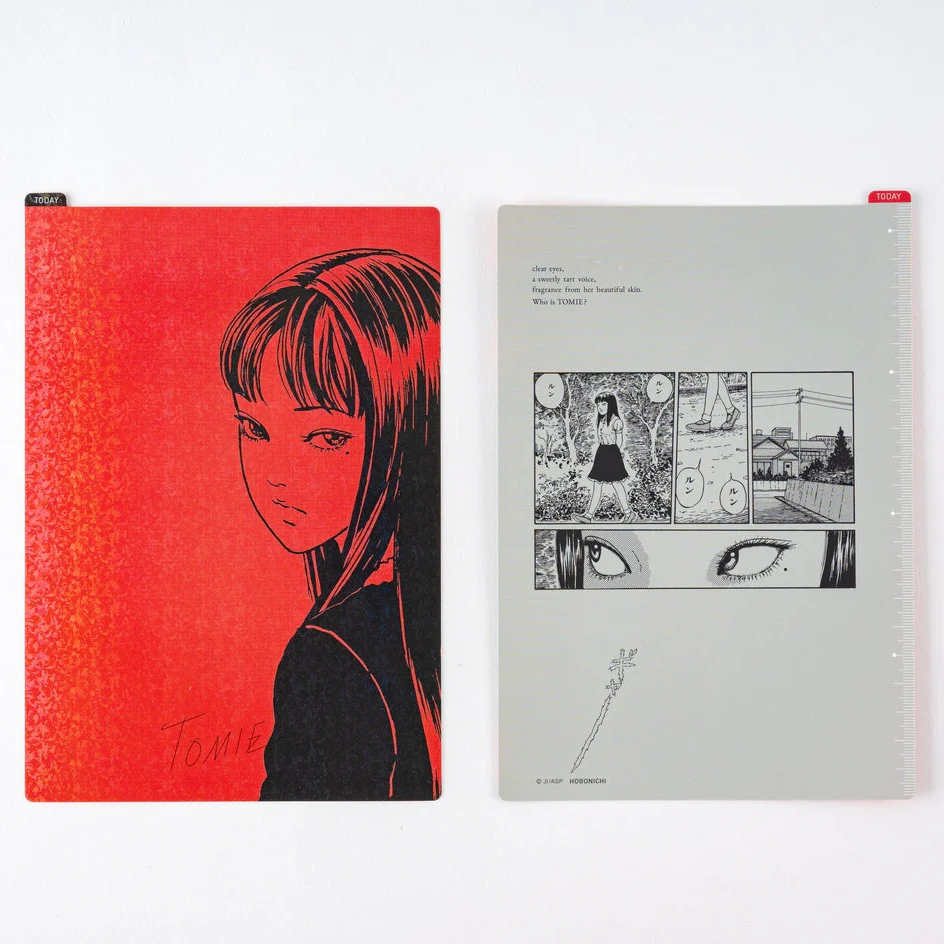 Hobonichi Pencil Board - Junji Ito: Tomie - Red - A5 - Image 2