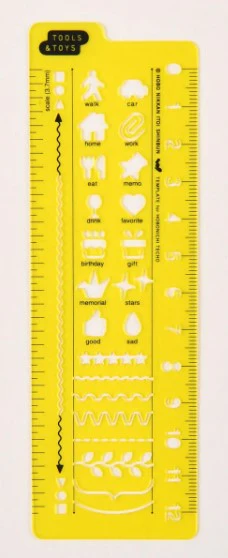Hobonichi Stencil - Schedule