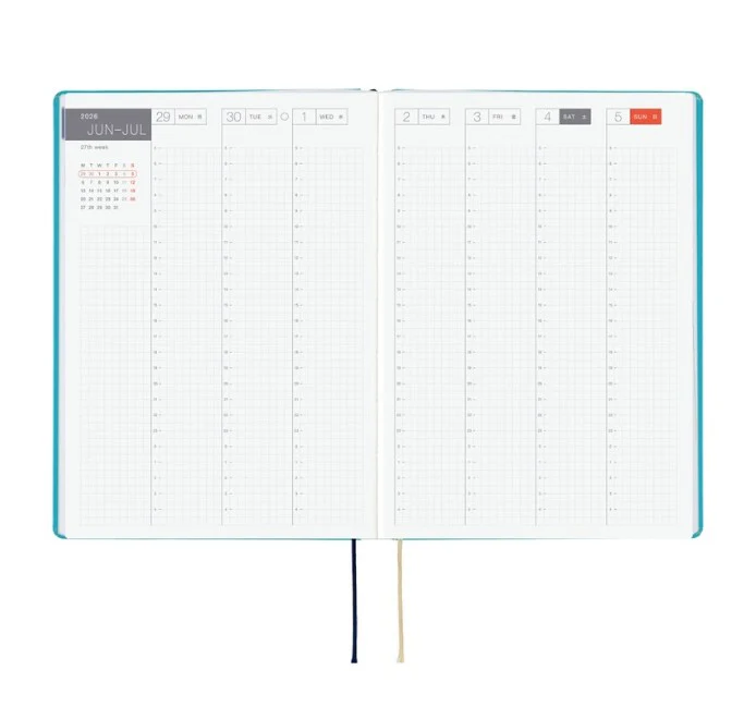 Hobonichi Techo 2026 HON Planner A5 (Daily) - Mother: Clay Figurines - Image 2