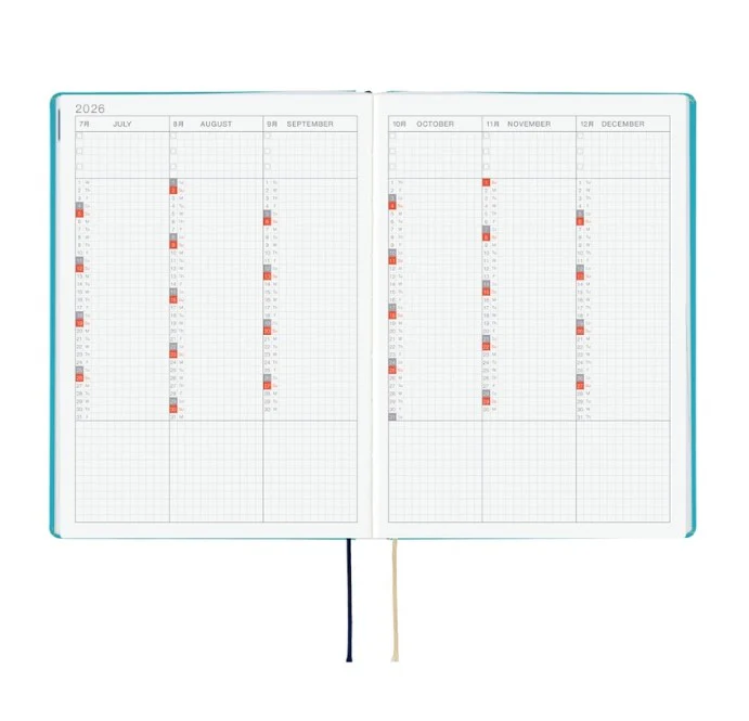 Hobonichi Techo 2026 HON Planner A5 (Daily) - Mother: Clay Figurines - Image 3