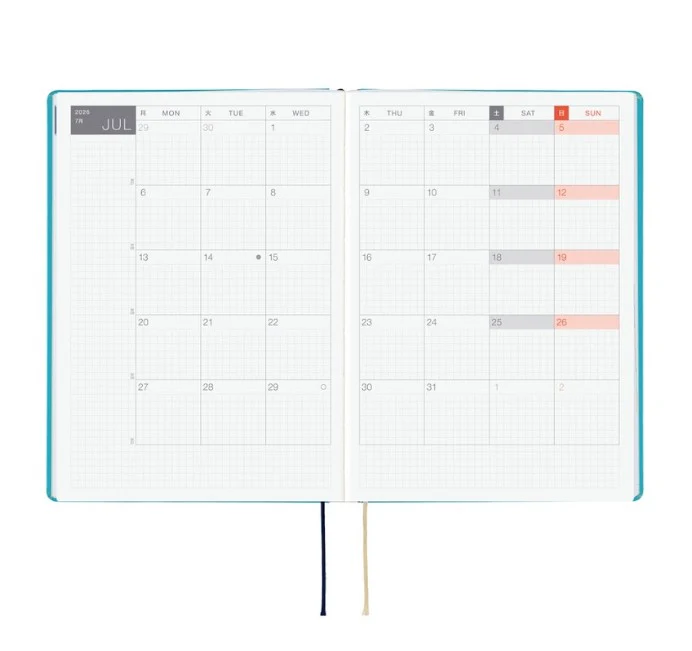 Hobonichi Techo 2026 HON Planner A5 (Daily) - Virginia Lee Burton: The Little House - Image 5