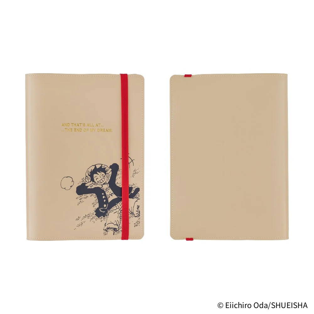 Hobonichi Techo 2026 ONE PIECE Magazine A5 Cover – End of Luffy’s Dream - Sand Beige