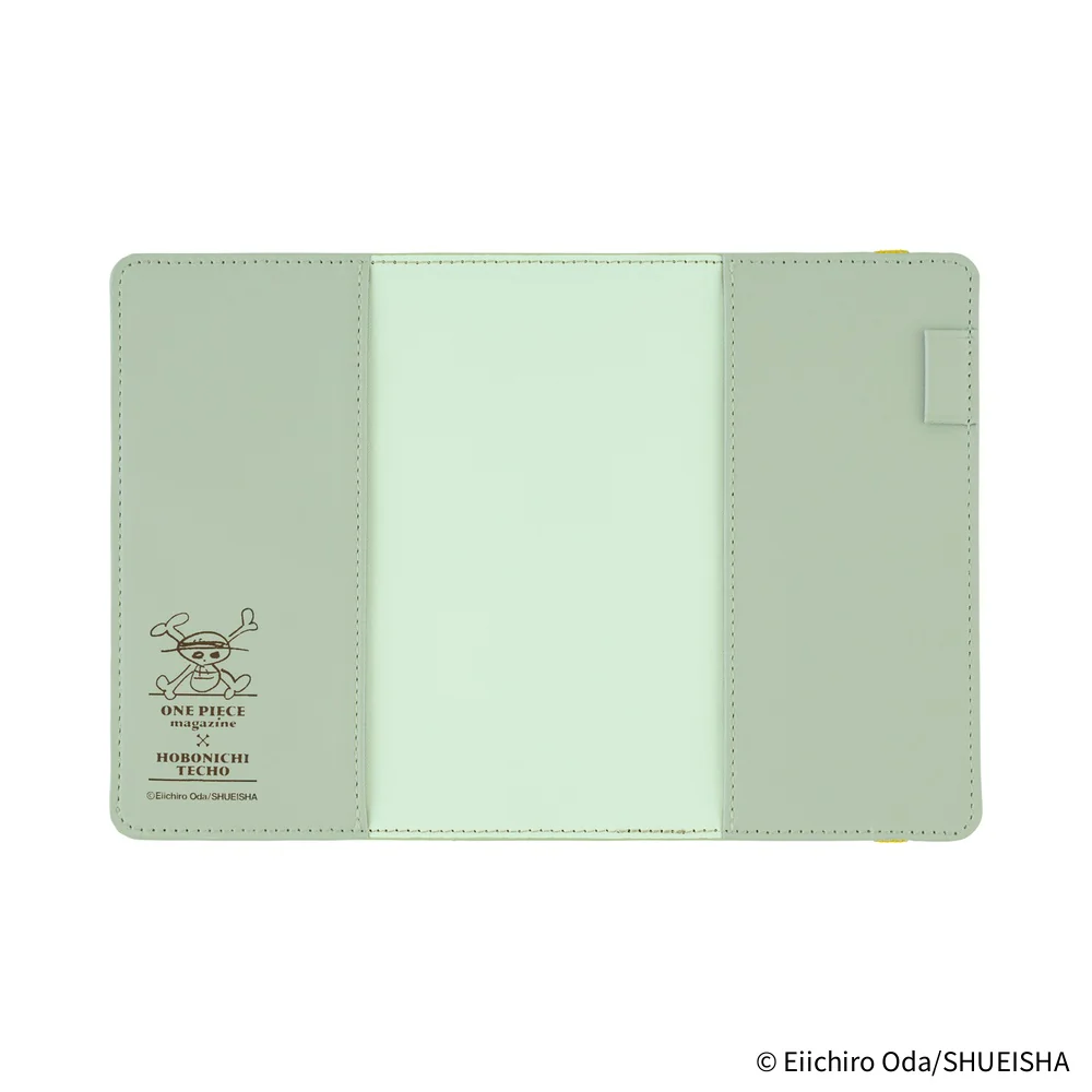 Hobonichi Techo 2026 ONE PIECE Magazine A6 Cover – End of Luffy’s Dream - Mint Green - Image 4