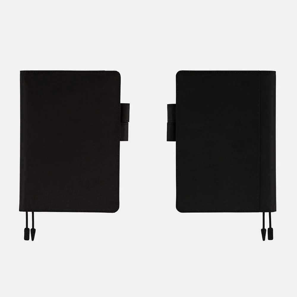 Hobonichi Techo Cover - A5 - Black & Clear Blue
