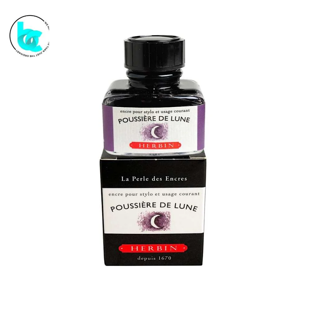 J.Herbin Fountain Pen 30ml ink bottle - Moon Dust (Poussière de Lune)