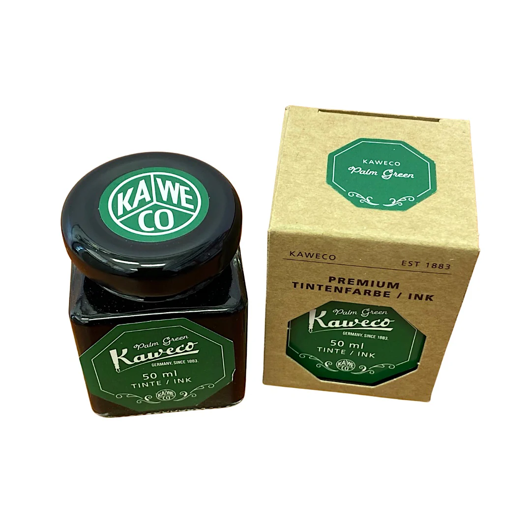 Kaweco 50ml Ink Bottle - Palm Green - Image 2