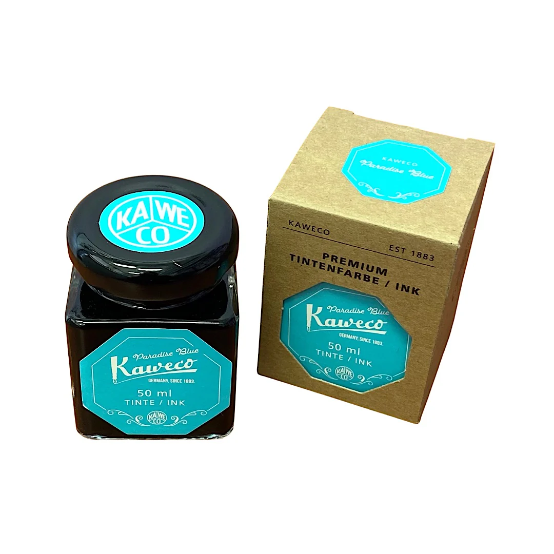 Kaweco 50ml Ink Bottle - Paradise Blue - Image 2