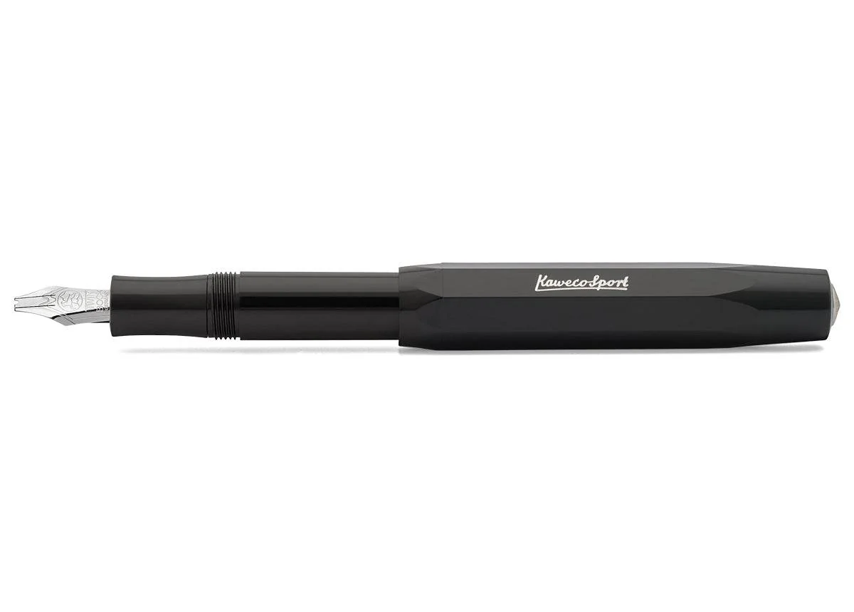 Kaweco Sport Calligraphy Black Twin nib