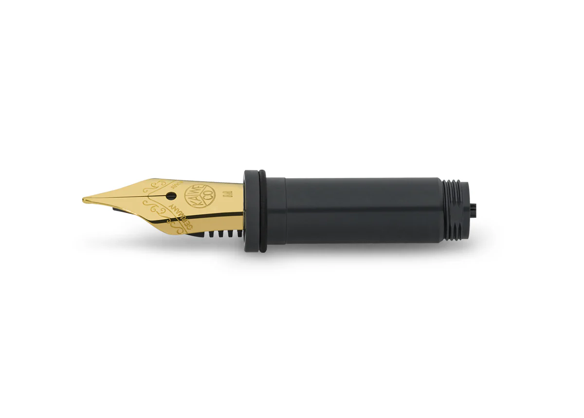 Kaweco Steel Nib Gold-Plated 190 Insert with Thread for PISTON SPORT