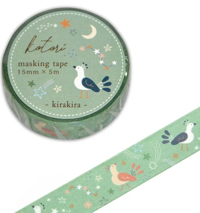 Kotori Kira-Kira Masking Tape - Sparkling