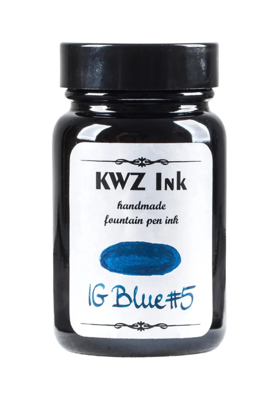 KWZ Iron Gall Ink Bottle 60mL - Blue #5