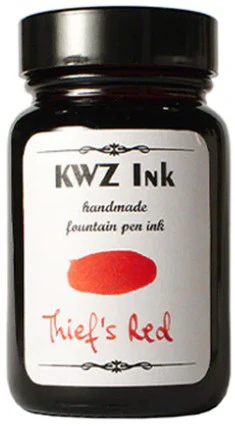 KWZ Standard ink bottle 60mL - Thief's Red