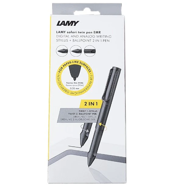 LAMY EMR Digital Safari Twin pen all black - for Paper-Like Surfaces - Image 2