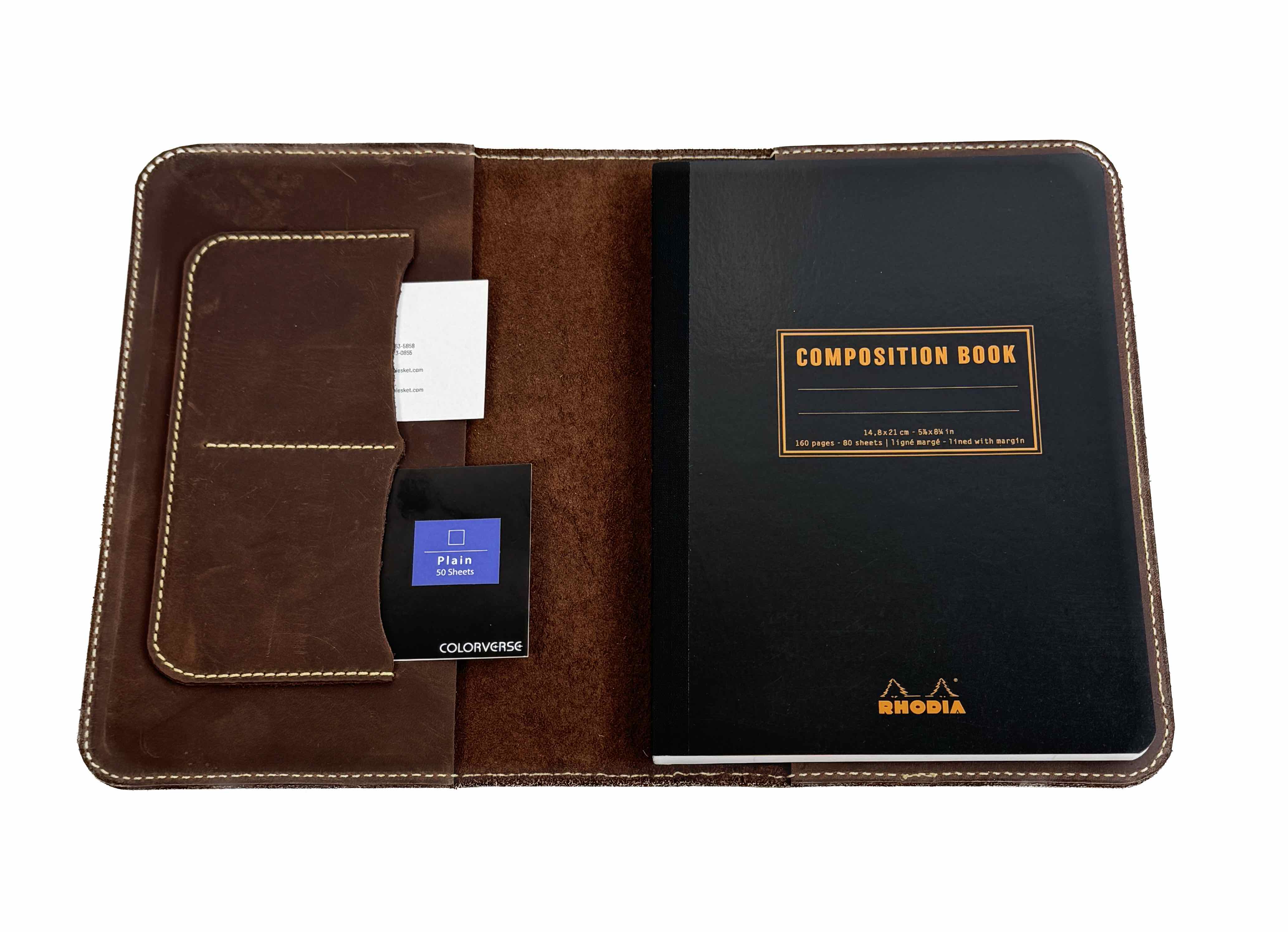 Leather Journal/Notebook Binder A5 - Image 3