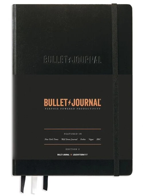 LEUCHTTURM1917 A5 Bullet Journal - Edition 2 - Black