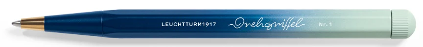 Leuchtturm1917 Drehgriffel Nr. 1 Gradient Edition Ballpoint Pen – Navy/Mint Green