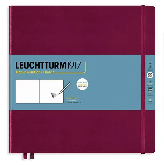 LEUCHTTURM1917 Hardcover Sketchbook Square (225 x 225 mm) - Image 2