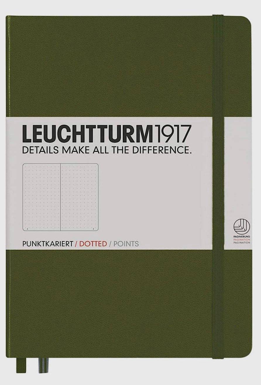 LEUCHTTURM1917 medium (A5) Hardcover Notebook Dotted - Image 10