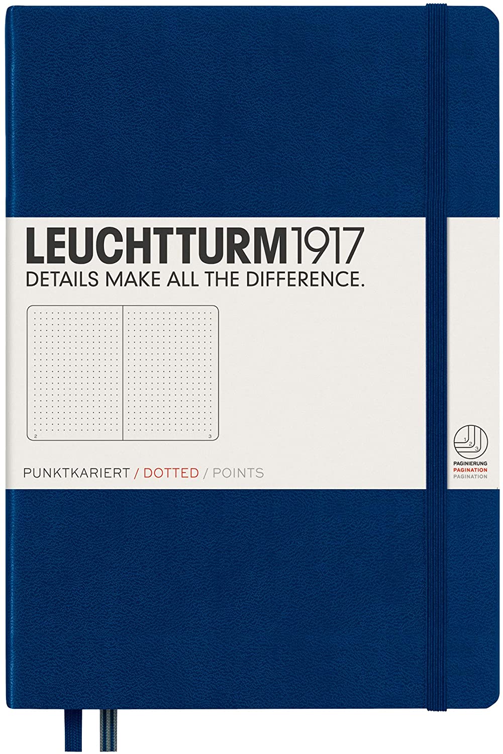 LEUCHTTURM1917 medium (A5) Hardcover Notebook Dotted - Image 11