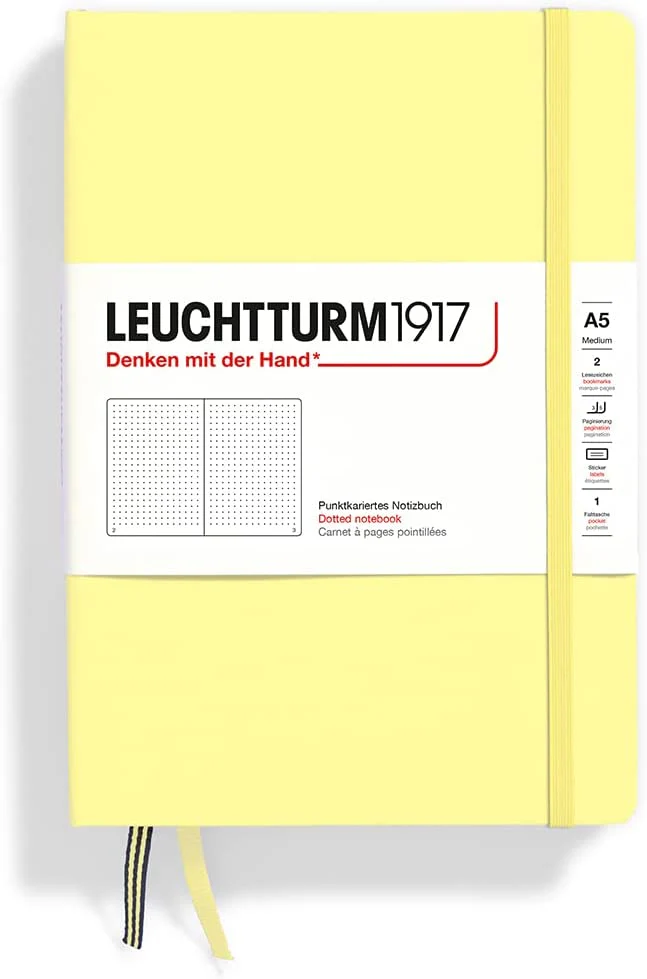 LEUCHTTURM1917 medium (A5) Hardcover Notebook Dotted - Image 13