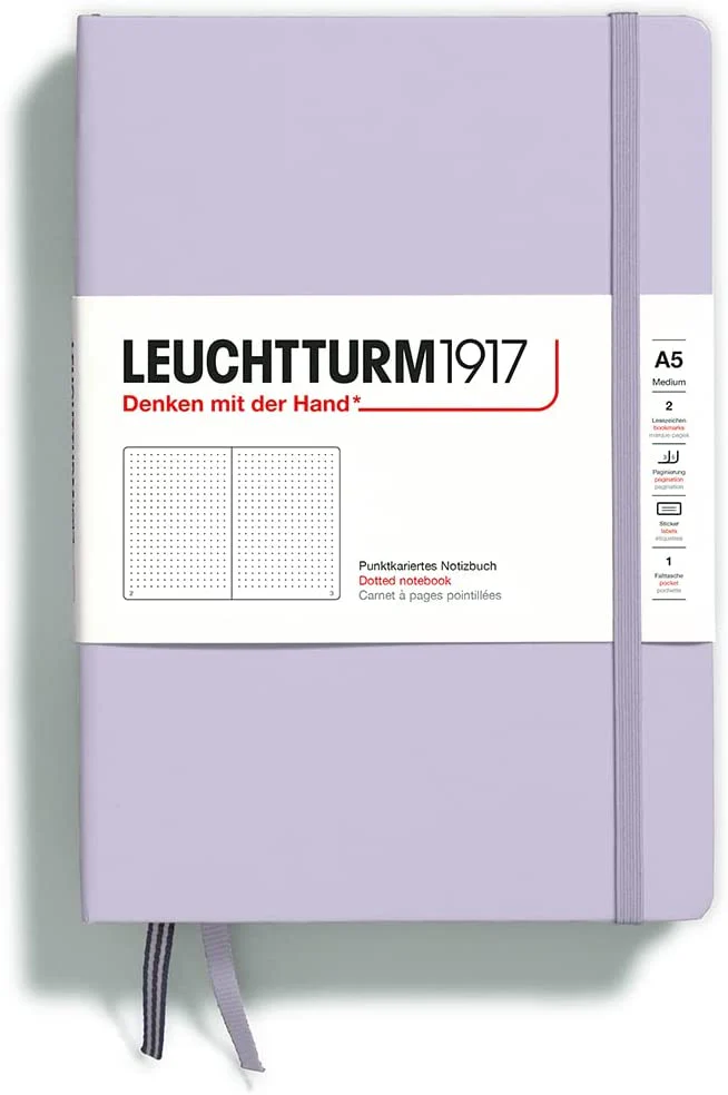LEUCHTTURM1917 medium (A5) Hardcover Notebook Dotted - Image 3