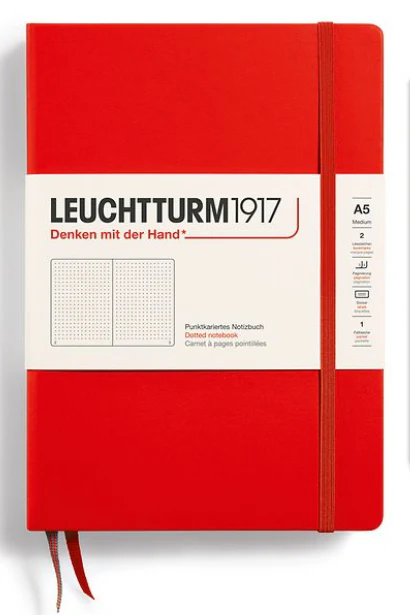 LEUCHTTURM1917 medium (A5) Hardcover Notebook Dotted - Image 6