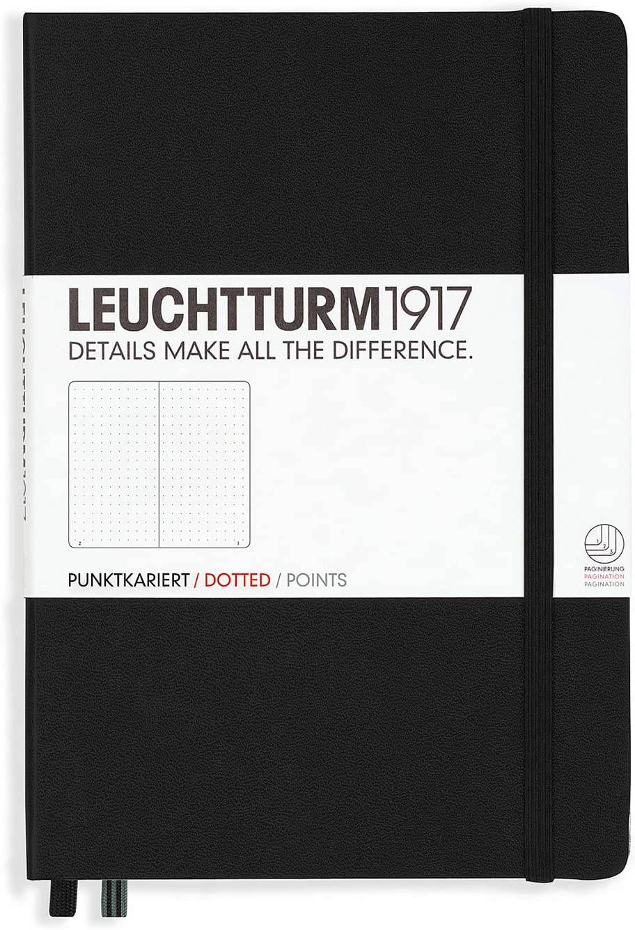 LEUCHTTURM1917 medium (A5) Hardcover Notebook Dotted - Image 7