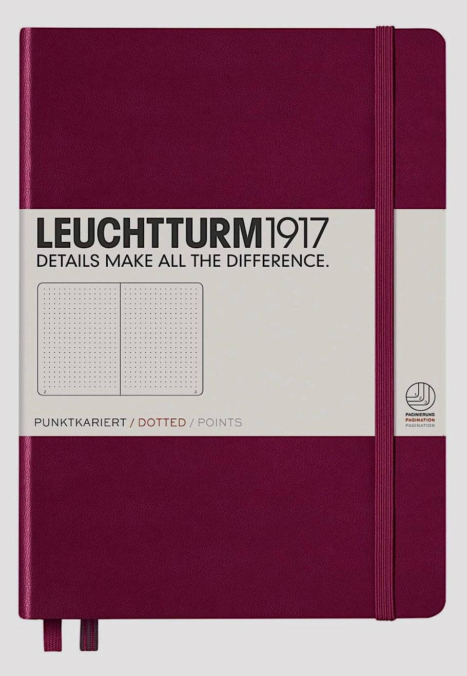 LEUCHTTURM1917 medium (A5) Hardcover Notebook Dotted - Image 9
