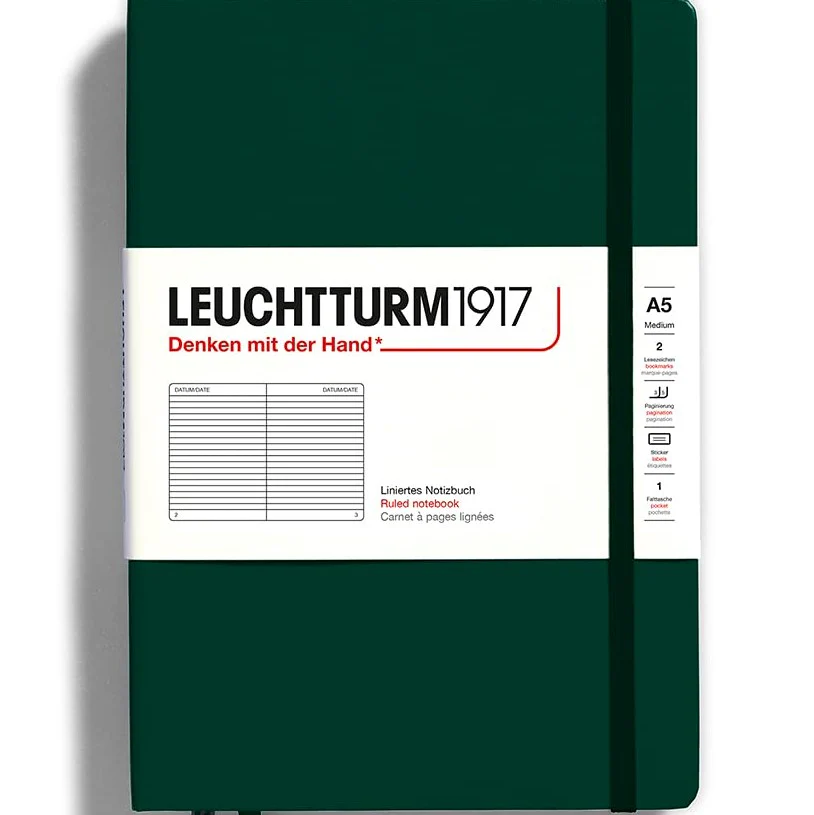 LEUCHTTURM1917 Medium (A5) Hardcover Notebook - Ruled - Image 10