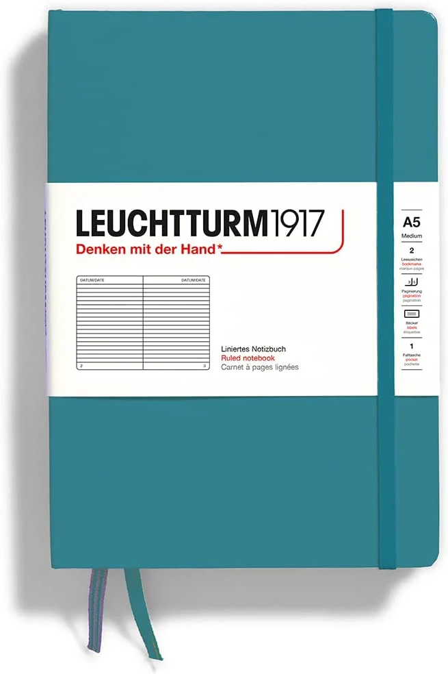 LEUCHTTURM1917 Medium (A5) Hardcover Notebook - Ruled - Image 11