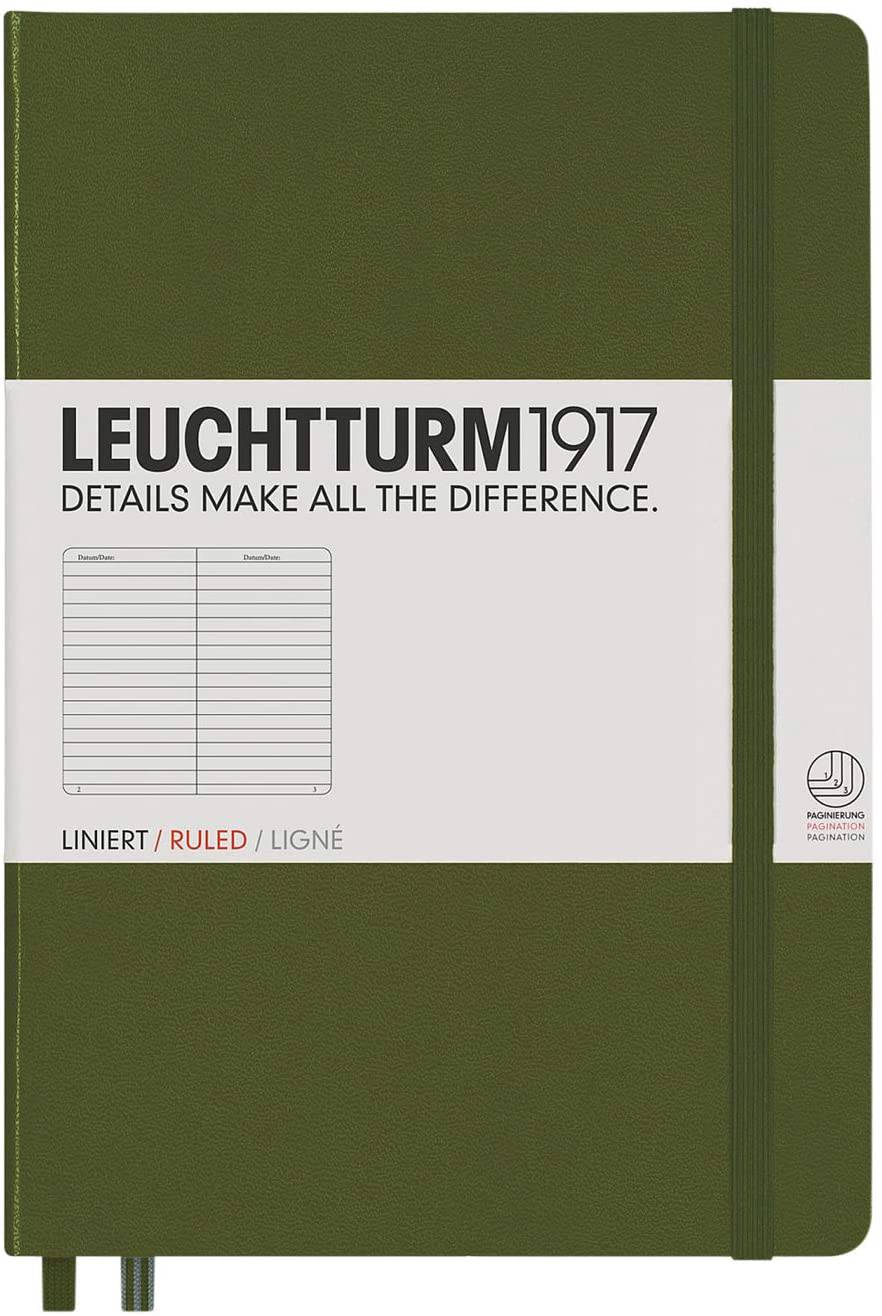 LEUCHTTURM1917 Medium (A5) Hardcover Notebook - Ruled - Image 5