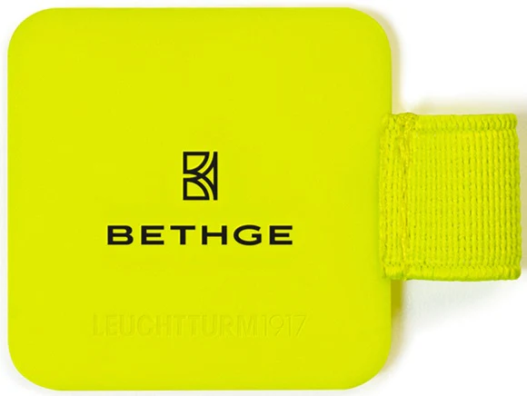 LEUCHTTURM1917 Pen Loop – Self-Adhesive Pen Holder – Luminous Yellow - Limited Edition
