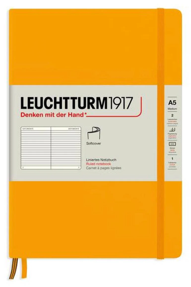 LEUCHTTURM1917 Softcover Ruled Notebook A5 - Image 12