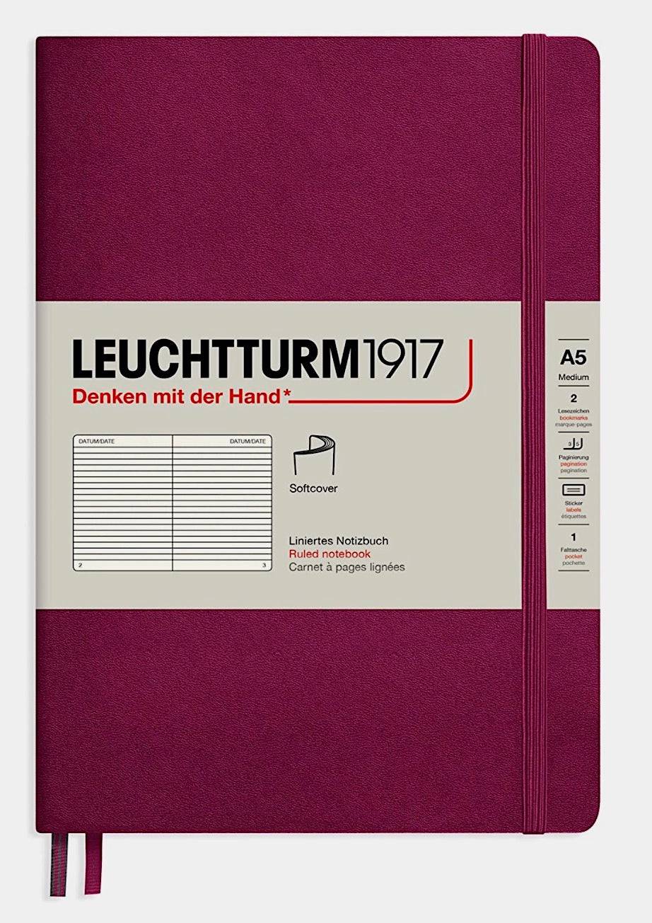 LEUCHTTURM1917 Softcover Ruled Notebook A5 - Image 4