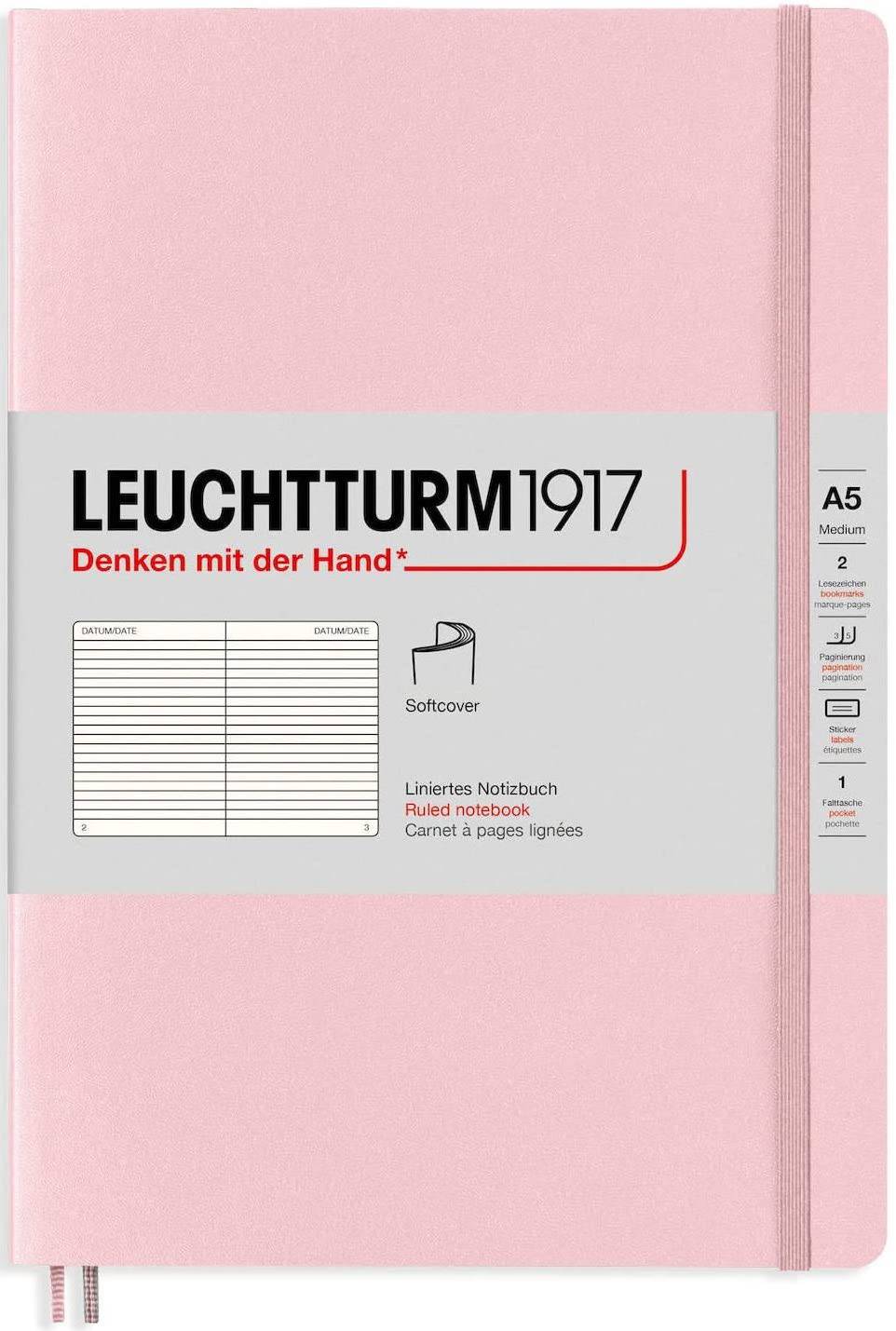 LEUCHTTURM1917 Softcover Ruled Notebook A5 - Image 6