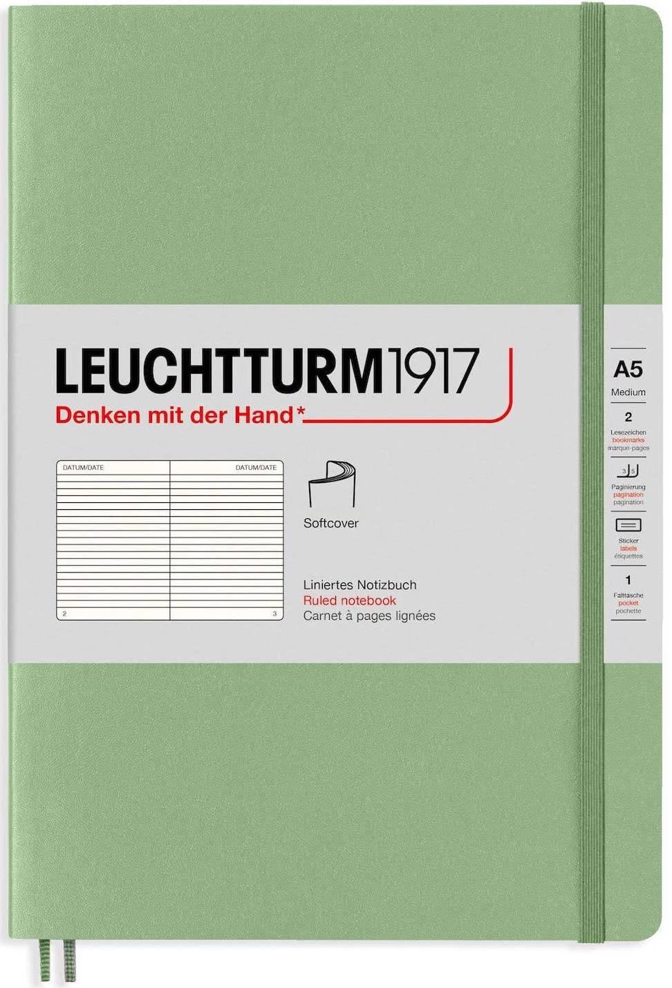 LEUCHTTURM1917 Softcover Ruled Notebook A5 - Image 7