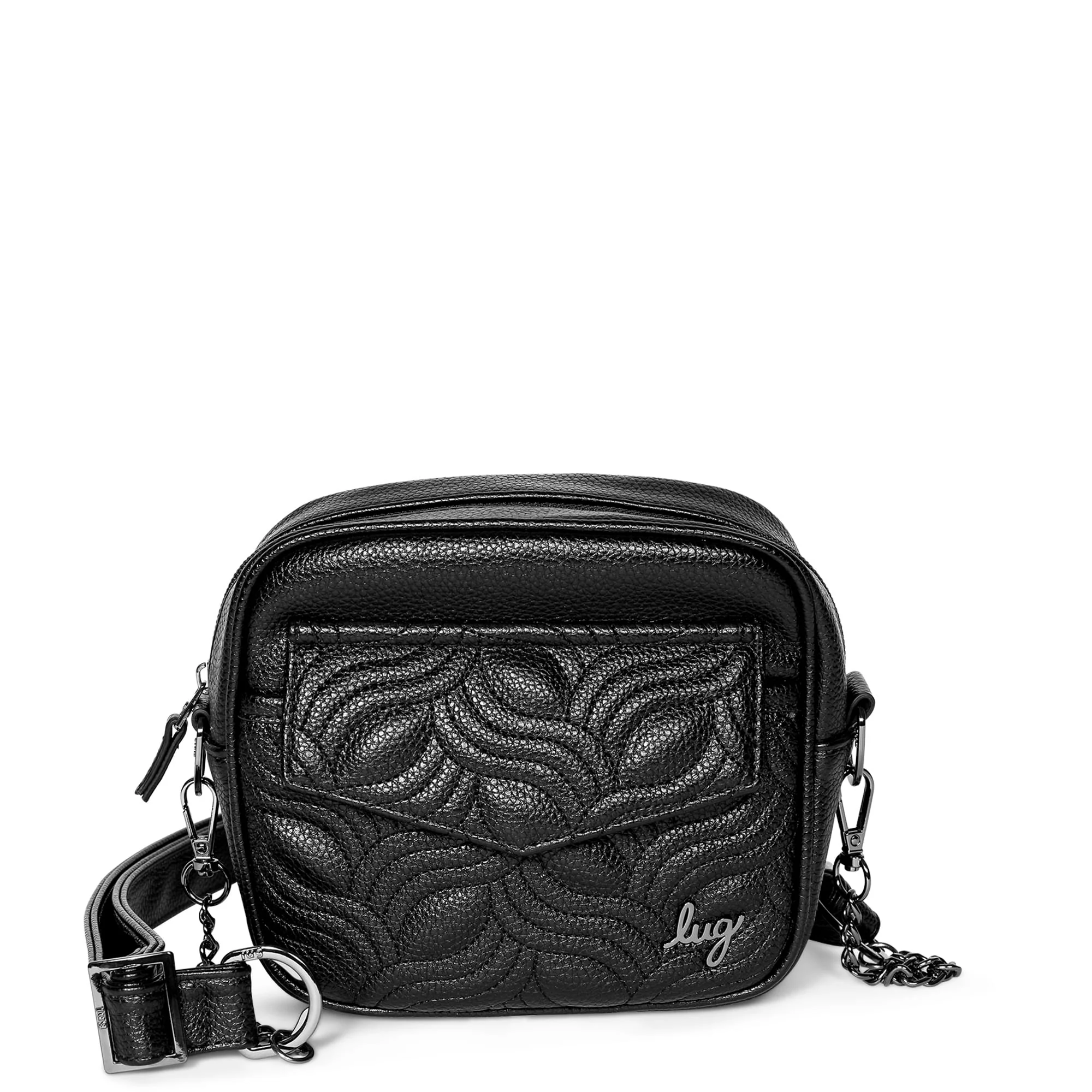 LUG Swing Classic VL Convertible Crossbody Bag - Midnight Black