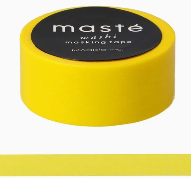 Mark’s Inc. Masking Tape Basic - Yellow