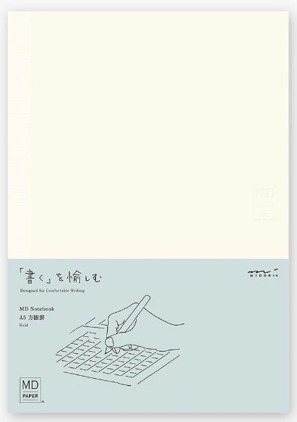 Midori MD Notebook - A5 Grid