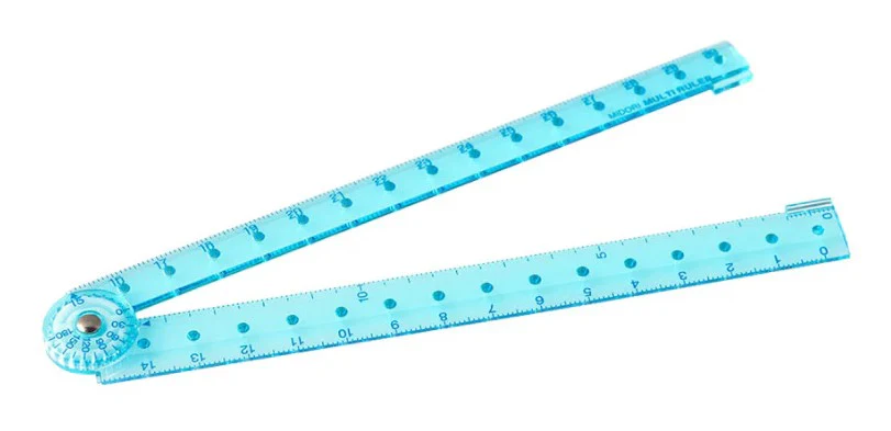 Midori Multi Ruler 30cm - Blue