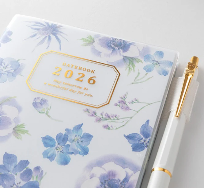 Midori Pocket Diary 2026 - Country Time Flower - A6 - Image 2