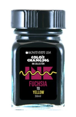 Monteverde Color Changing Ink 30ml  - Fuchsia to Yellow