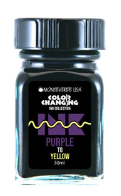 Monteverde Color Changing Ink 30ml  - Purple to Yellow