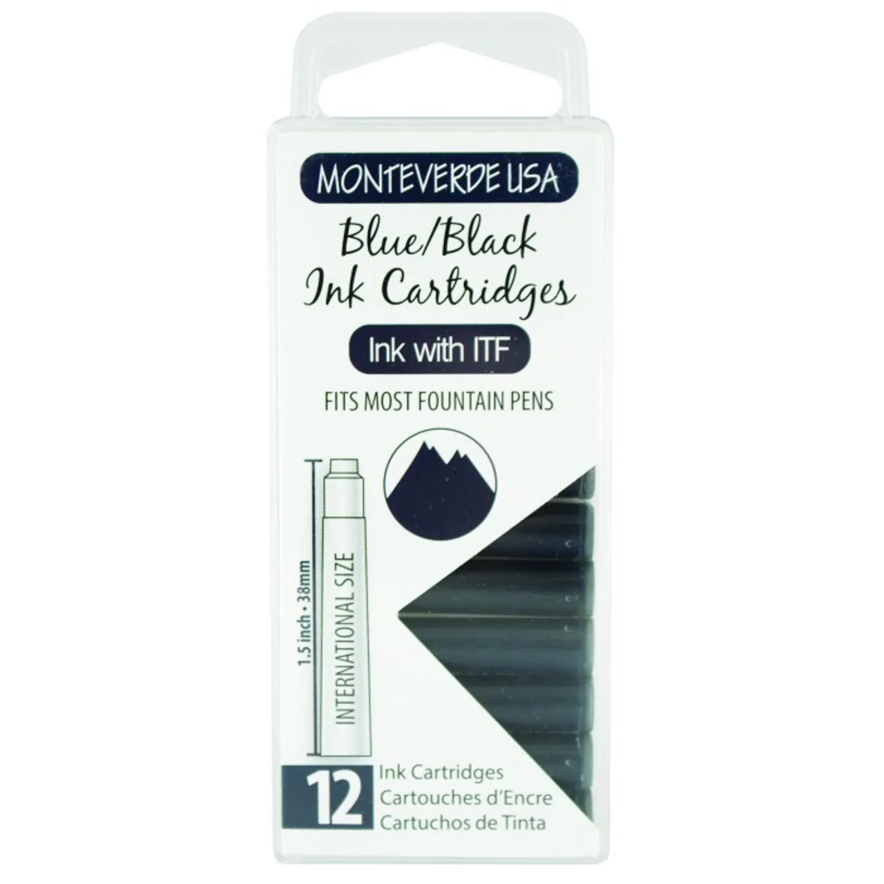 Monteverde Standard Cartridges - Pack of 12 - Image 3