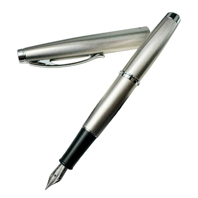 Monteverde USA Dakota Fountain Pen Stainless Steel