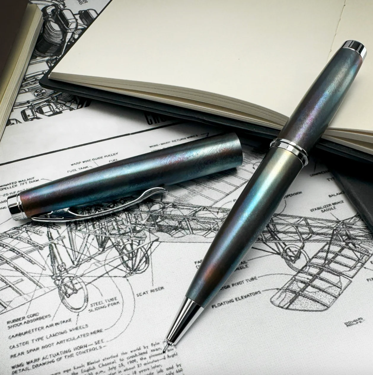 Monteverde USA Dakota Rollerball Pen Raw Flame